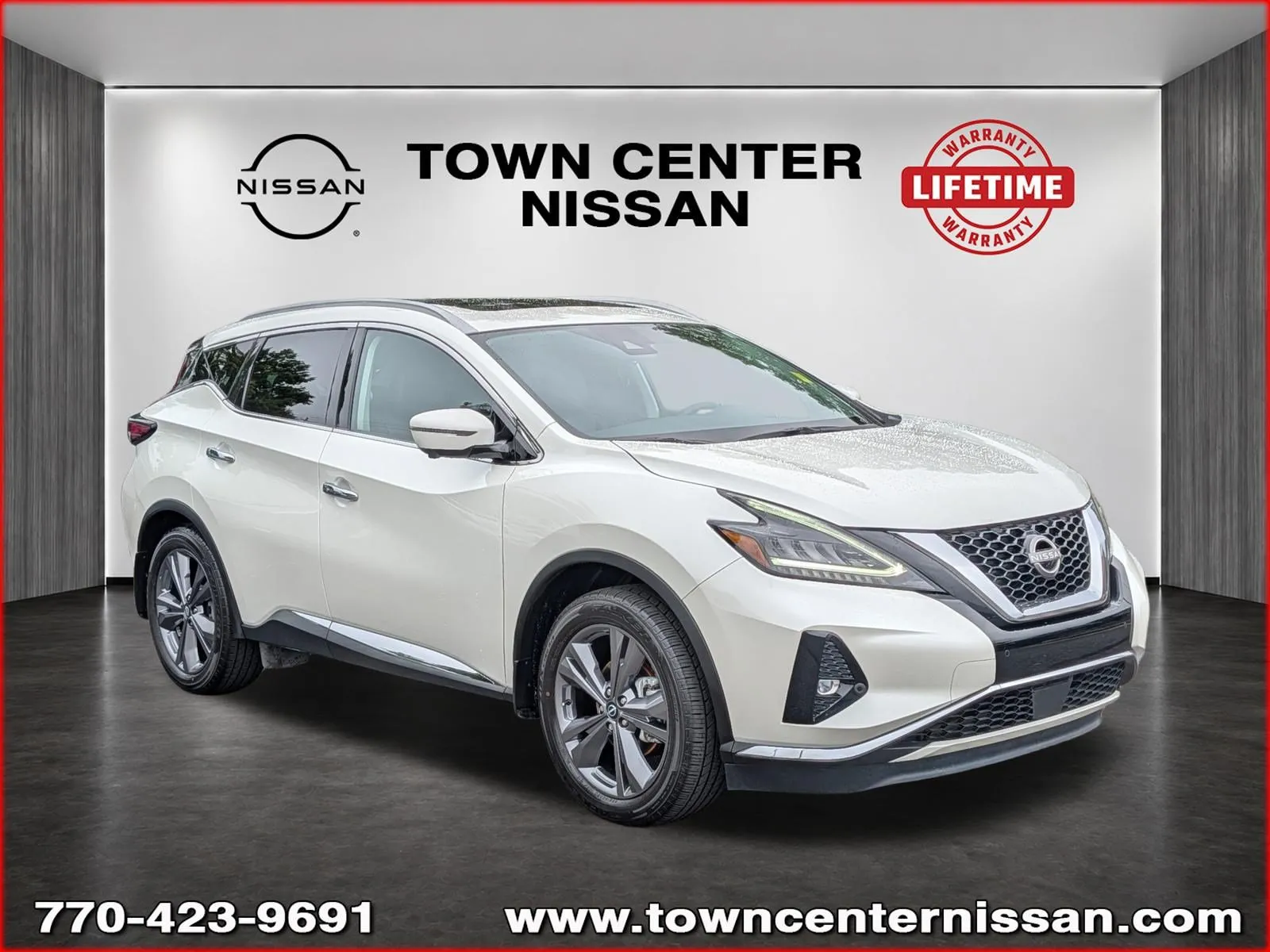 White 2024 Nissan Murano Platinum for sale in Kennesaw, GA