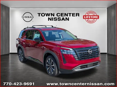 Red 2026 Nissan Pathfinder Platinum for sale in Kennesaw, GA