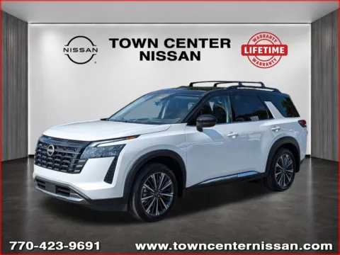 Another view of 2026 Nissan Pathfinder Platinum for sale in Kennesaw, GA at Town Center Nissan