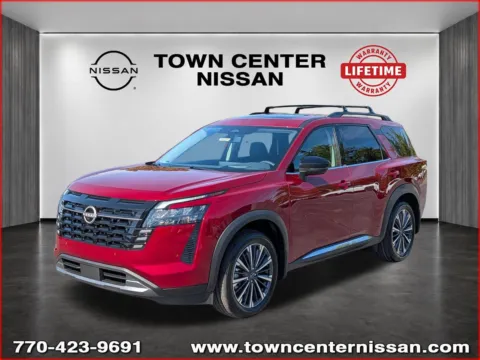 Another view of 2026 Nissan Pathfinder Platinum for sale in Kennesaw, GA at Town Center Nissan