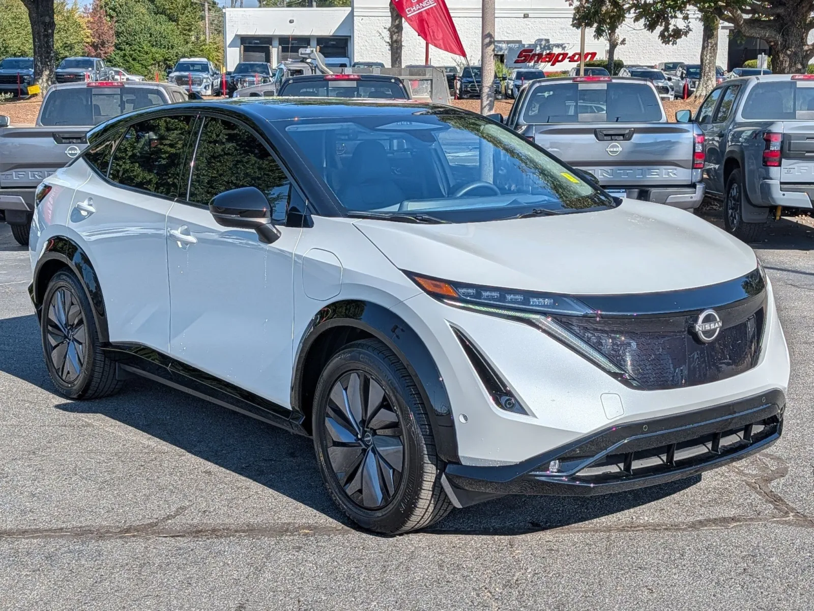 White 2023 Nissan Ariya PLATINUM+ for sale in Kennesaw, GA