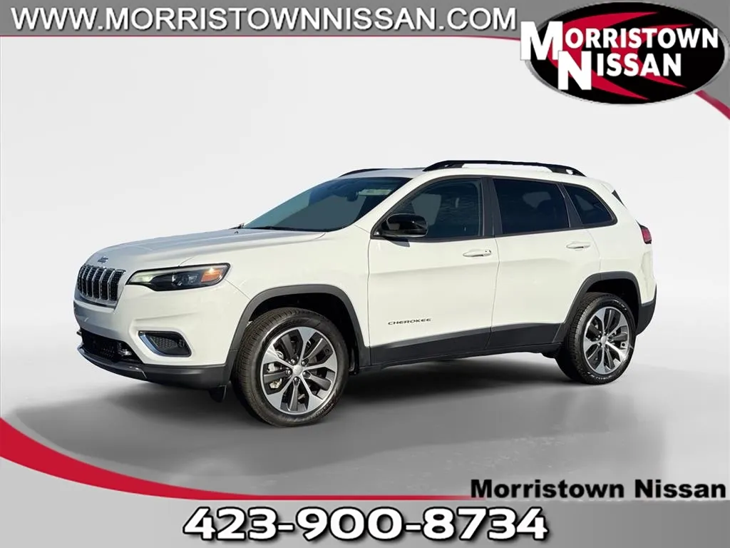 White 2022 Jeep Cherokee Limited for sale in Morristown, TN
