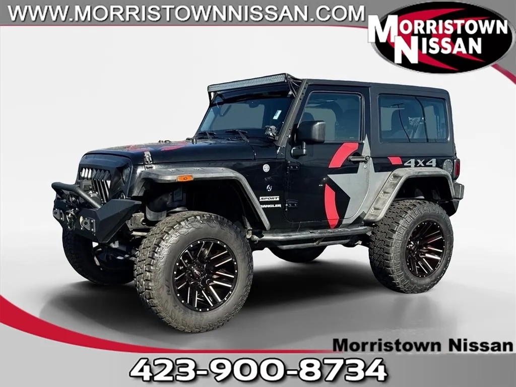 Black 2016 Jeep Wrangler Sport for sale in Morristown, TN