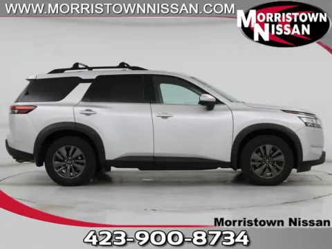 Silver 2023 Nissan Pathfinder SV for sale in Morristown, TN