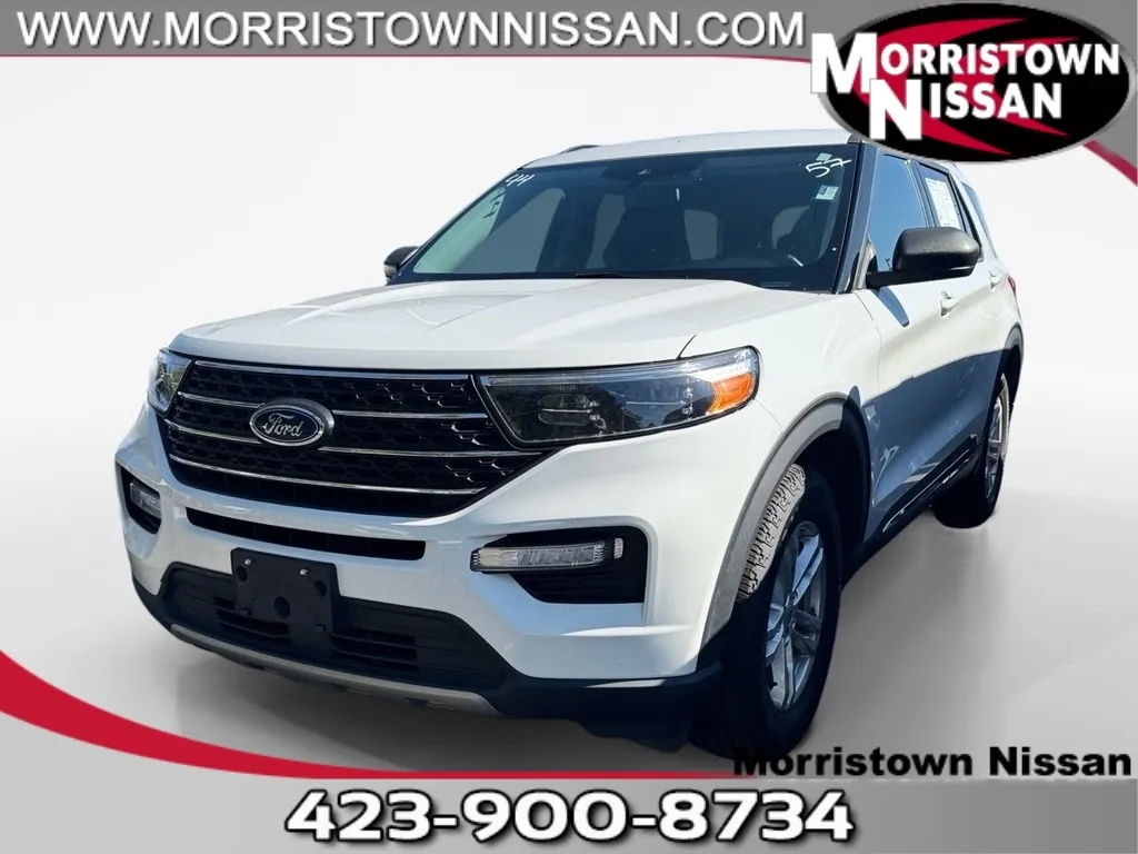 White 2023 Ford Explorer XLT for sale in Morristown, TN