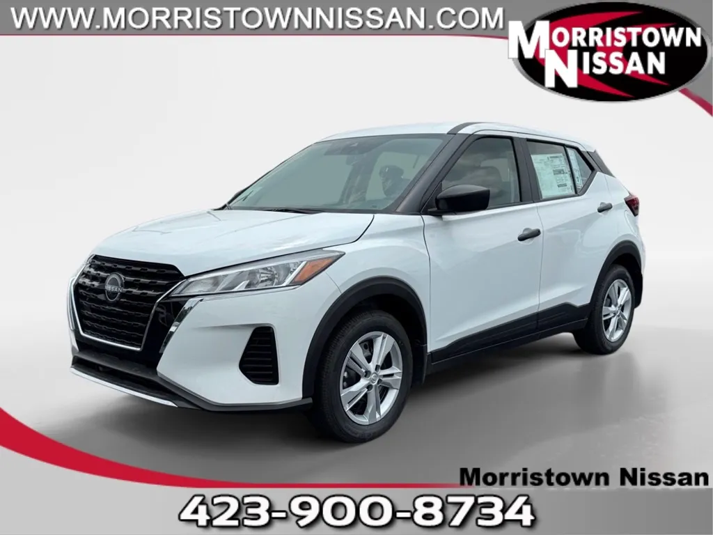 White 2025 Nissan Kicks Play S for sale in Morristown, TN