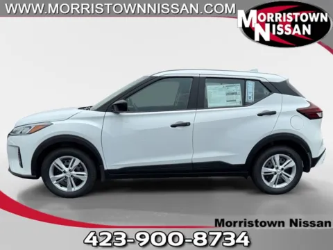 White 2025 Nissan Kicks Play S for sale in Morristown, TN