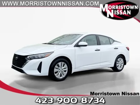 White 2025 Nissan Sentra S for sale in Morristown, TN