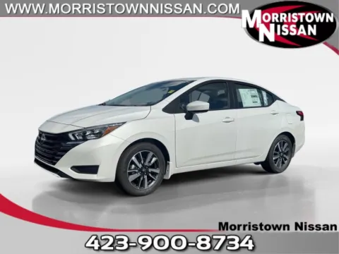 White 2025 Nissan Versa 1.6 SV for sale in Morristown, TN