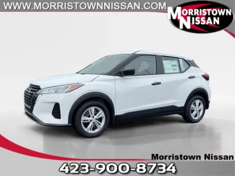 White 2025 Nissan Kicks Play S for sale in Morristown, TN