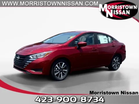 Red 2025 Nissan Versa 1.6 SV for sale in Morristown, TN