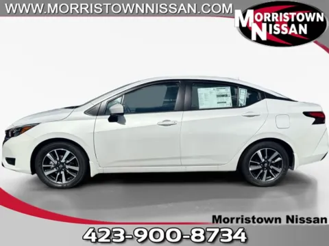 White 2025 Nissan Versa 1.6 SV for sale in Morristown, TN