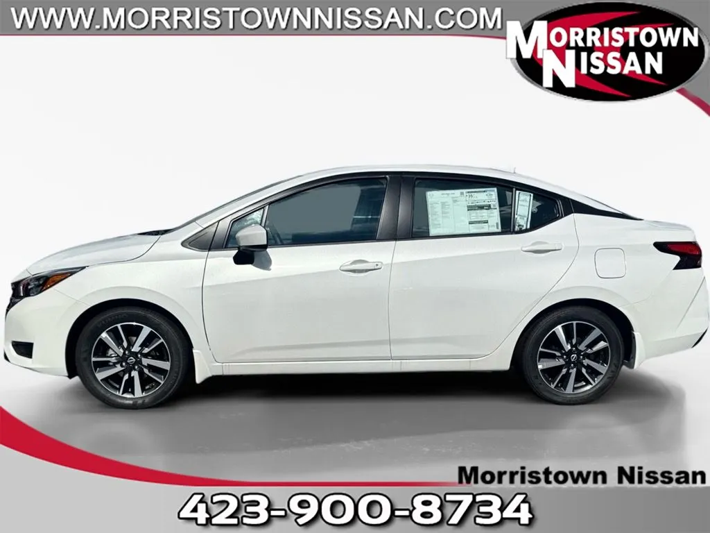 White 2025 Nissan Versa 1.6 SV for sale in Morristown, TN