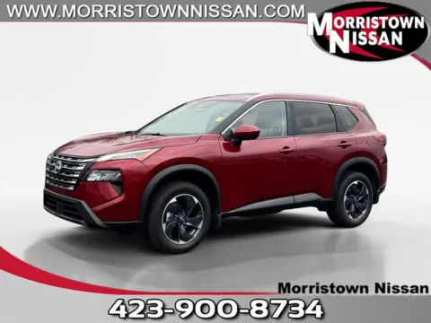 Red 2026 Nissan Rogue SV for sale in Morristown, TN