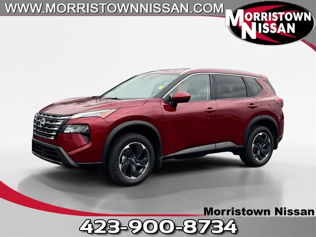 Red 2026 Nissan Rogue SV for sale in Morristown, TN
