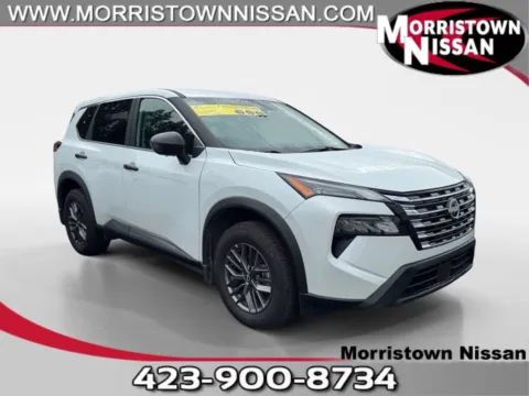 White 2025 Nissan Rogue S for sale in Morristown, TN