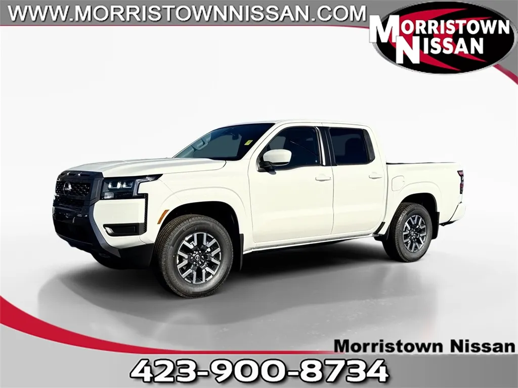 White 2026 Nissan Frontier SV for sale in Morristown, TN