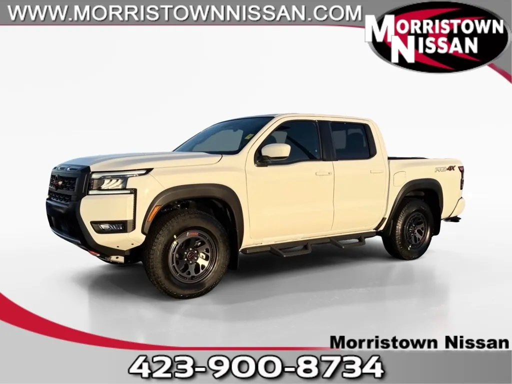 White 2026 Nissan Frontier PRO-4X for sale in Morristown, TN