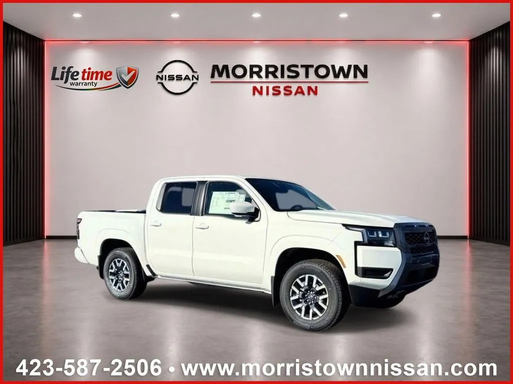 White 2026 Nissan Frontier SV for sale in Morristown, TN