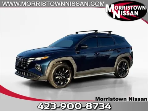 Blue 2024 Hyundai Tucson XRT for sale in Morristown, TN