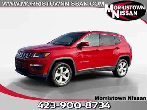 Red 2018 Jeep Compass Latitude for sale in Morristown, TN