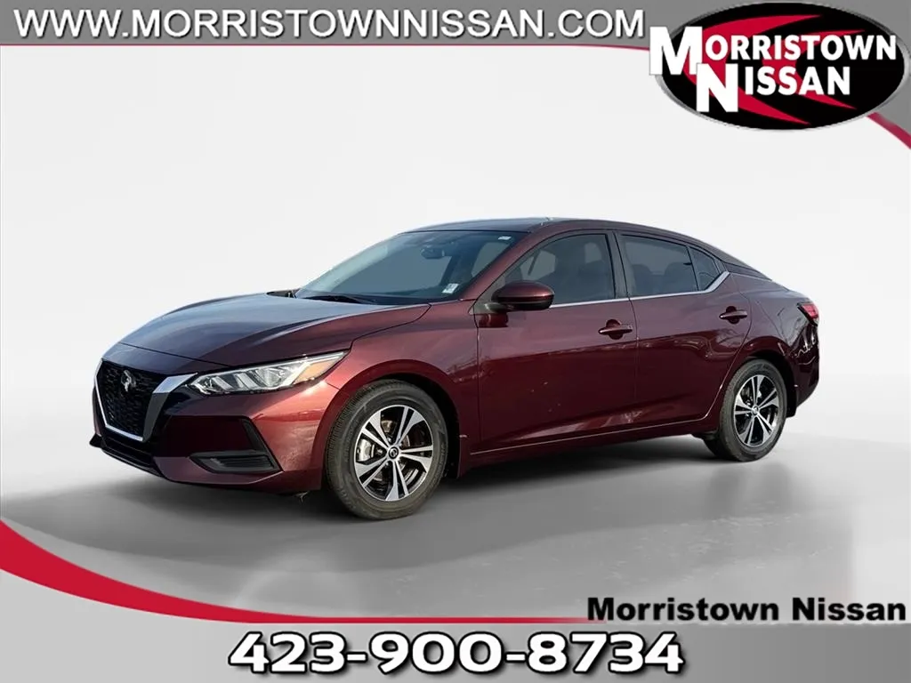 Red 2023 Nissan Sentra SV for sale in Morristown, TN