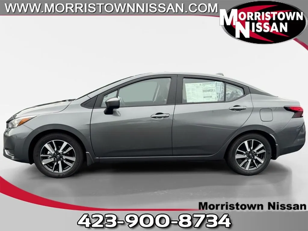 Gray 2025 Nissan Versa 1.6 SR for sale in Morristown, TN