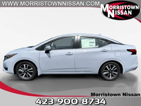 White 2025 Nissan Versa 1.6 SV for sale in Morristown, TN