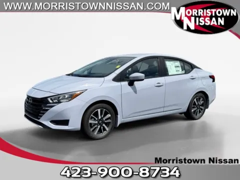 White 2025 Nissan Versa 1.6 SV for sale in Morristown, TN