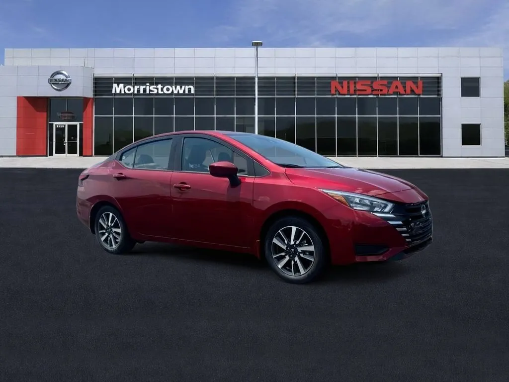 Red 2025 Nissan Versa SV for sale in Morristown, TN