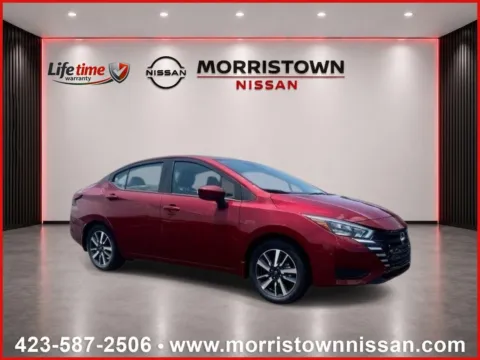Red 2025 Nissan Versa SV for sale in Morristown, TN