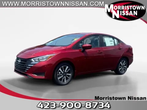 Red 2025 Nissan Versa 1.6 SV for sale in Morristown, TN