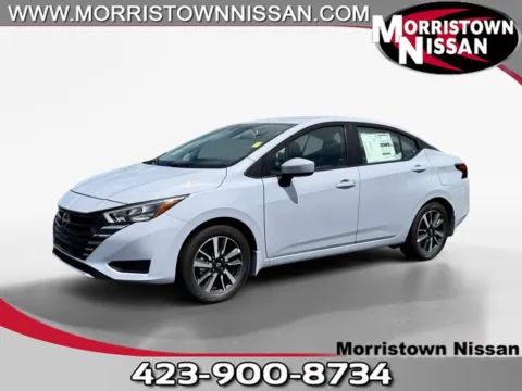 White 2025 Nissan Versa 1.6 SV for sale in Morristown, TN