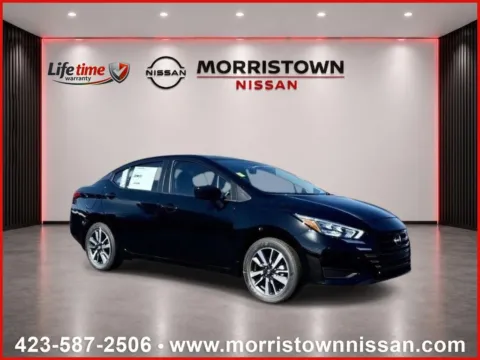 Black 2025 Nissan Versa SV for sale in Morristown, TN
