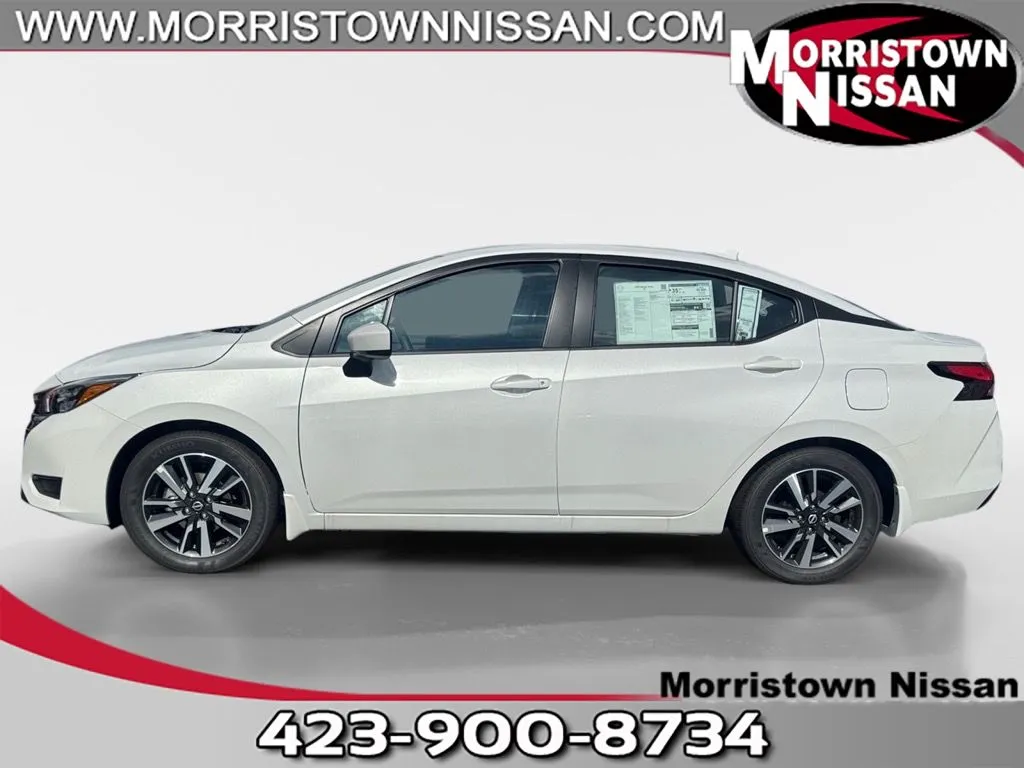 White 2025 Nissan Versa 1.6 SV for sale in Morristown, TN