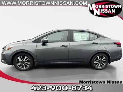 Gray 2025 Nissan Versa 1.6 SV for sale in Morristown, TN