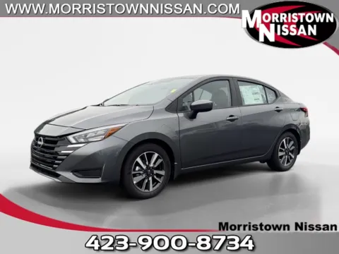 Gray 2025 Nissan Versa 1.6 SV for sale in Morristown, TN