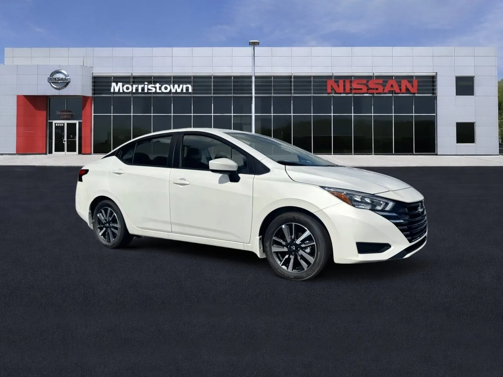 White 2025 Nissan Versa SV for sale in Morristown, TN