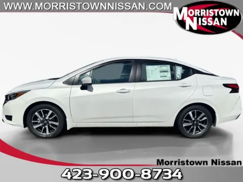 White 2025 Nissan Versa 1.6 SV for sale in Morristown, TN