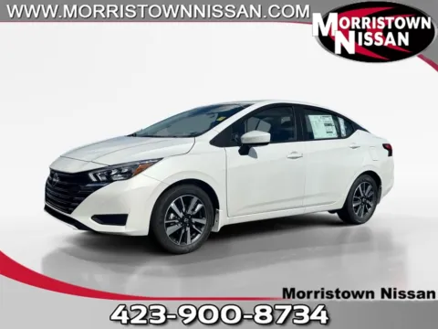 White 2025 Nissan Versa 1.6 SV for sale in Morristown, TN