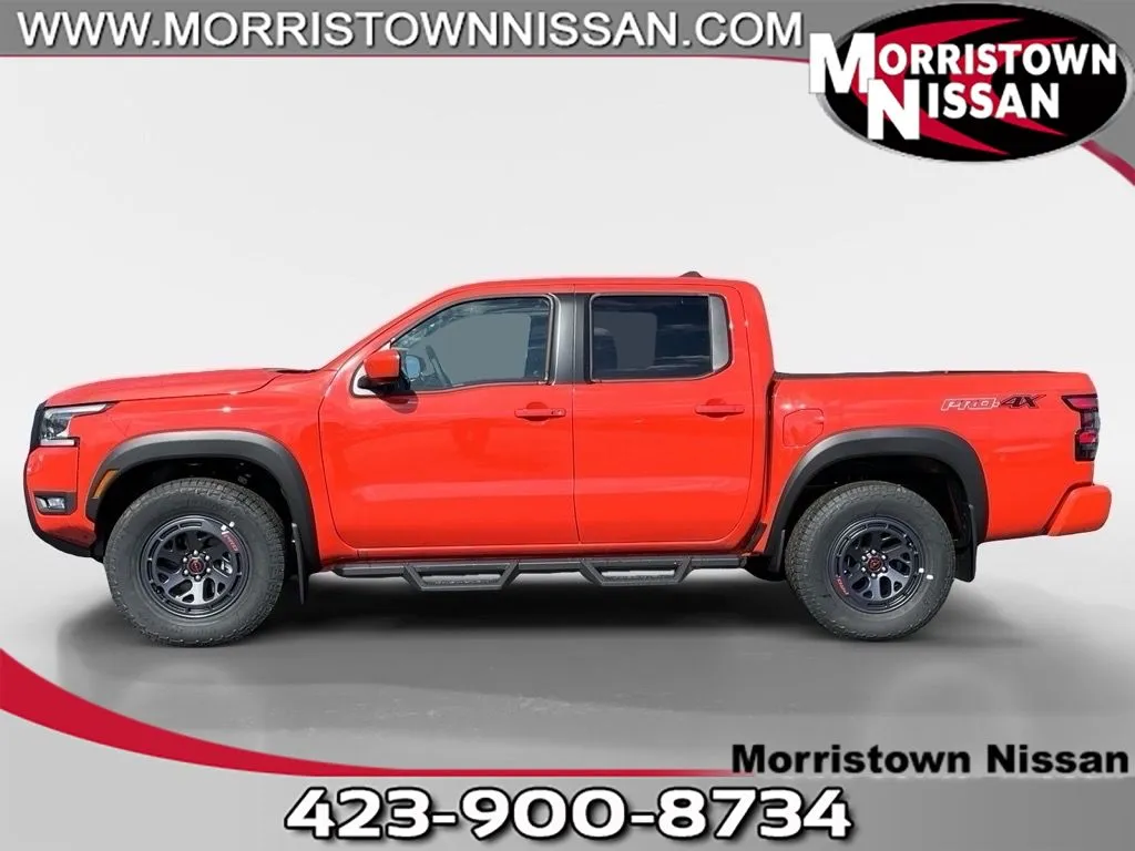 Orange 2026 Nissan Frontier PRO-4X for sale in Morristown, TN