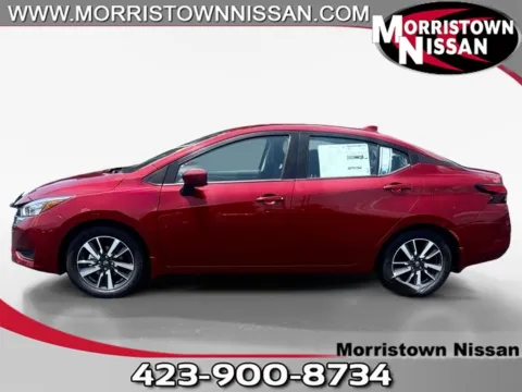 Red 2025 Nissan Versa 1.6 SV for sale in Morristown, TN