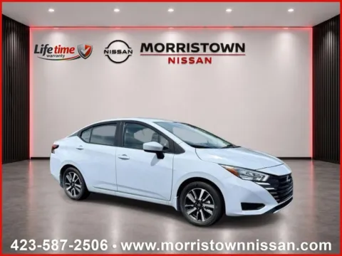 Gray 2025 Nissan Versa SV for sale in Morristown, TN