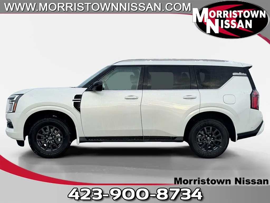 White 2026 Nissan Armada SV for sale in Morristown, TN