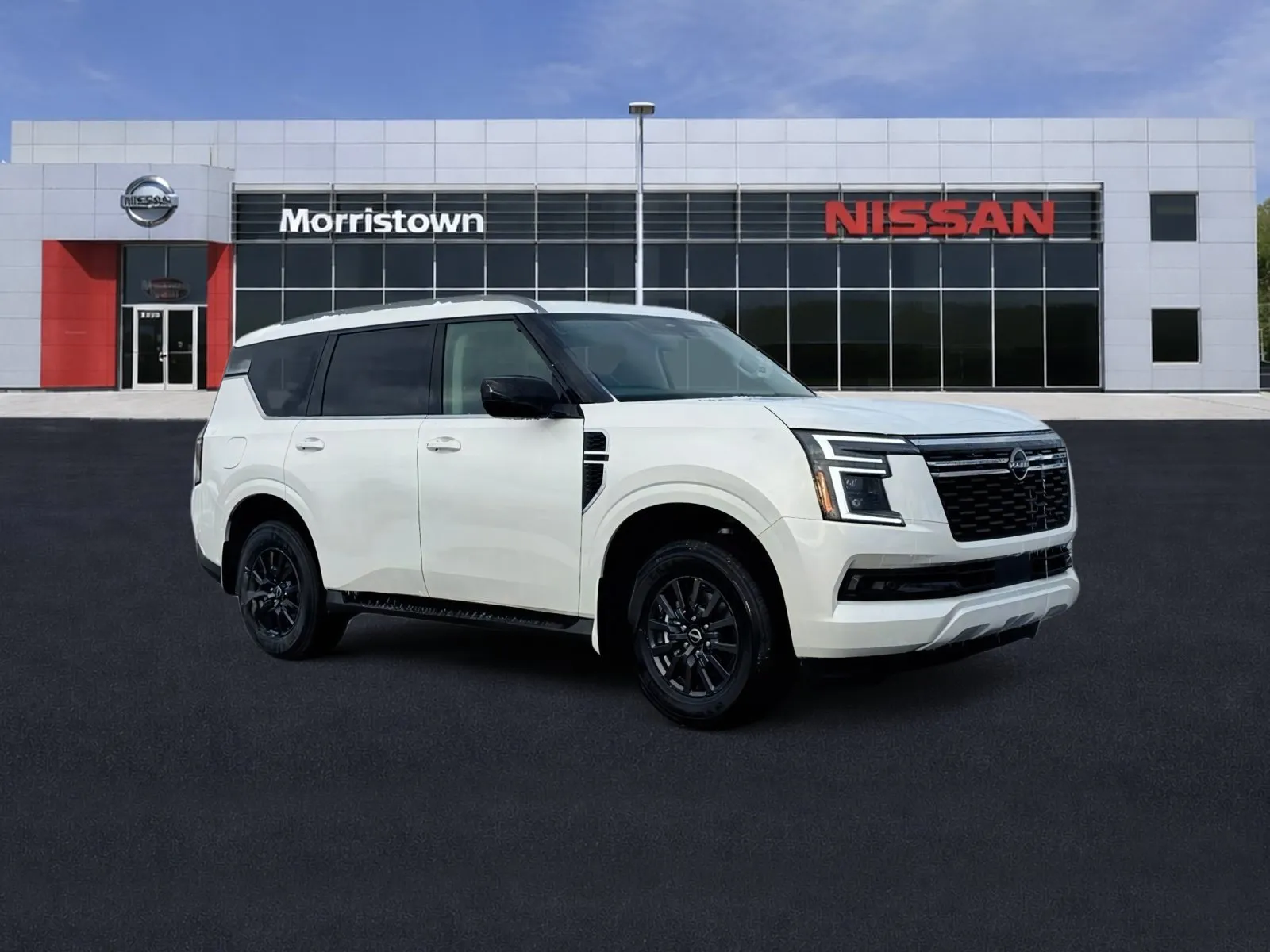 White 2026 Nissan Armada SV for sale in Morristown, TN