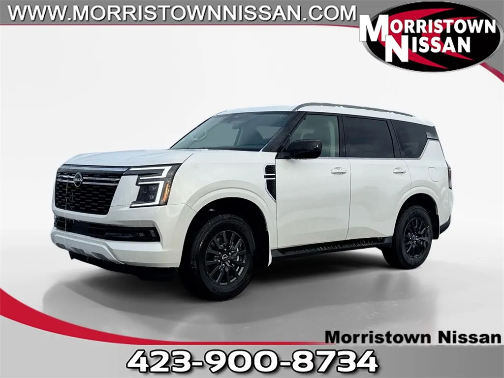 White 2026 Nissan Armada SV for sale in Morristown, TN