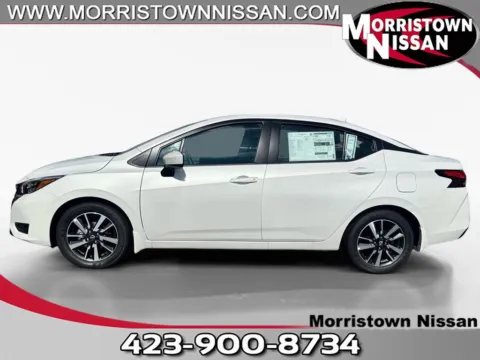 White 2025 Nissan Versa 1.6 SV for sale in Morristown, TN