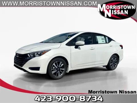White 2025 Nissan Versa 1.6 SV for sale in Morristown, TN