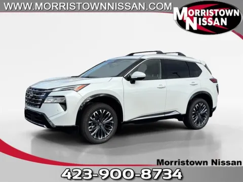 White 2026 Nissan Rogue Platinum for sale in Morristown, TN