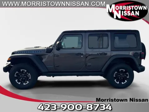 Gray 2024 Jeep Wrangler Rubicon 4xe for sale in Morristown, TN